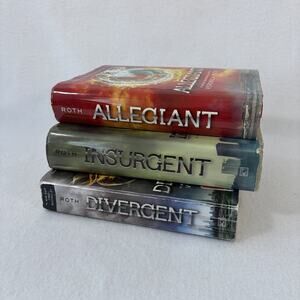 Divergent Series Hardcover Set By Veronica Roth 3 Books 1 Jacket Missing